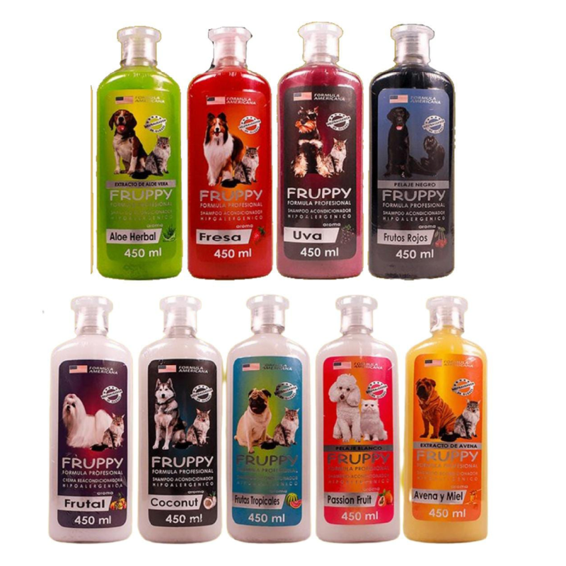 SHAMPOO FRUPPY FRUTAS TROPICALES 450ML