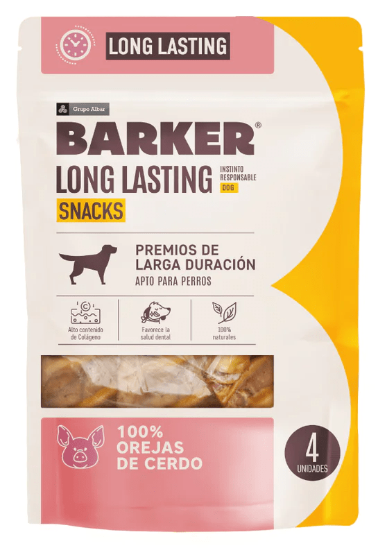 BARKER LONG LASTING SNACKS OREJAS DE CERDO