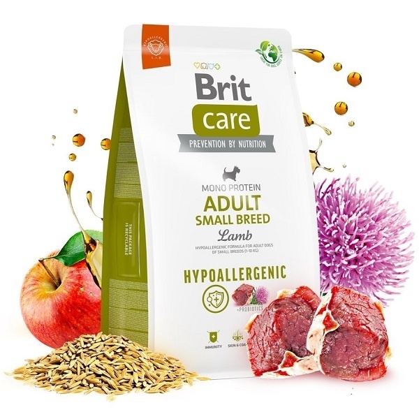 BRIT CARE DOG HYPOALLERGENIC ADULT SMALL BREED 3 KG