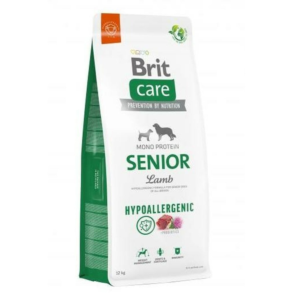 BRIT CARE DOG HYPOALLERGENIC SENIOR LAMB 12 KG