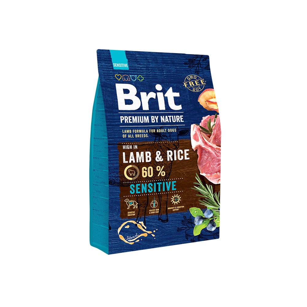 [PH-COM0066] BRIT PREMIUM BY NATURE SENSITIVE LAMB 3 KG