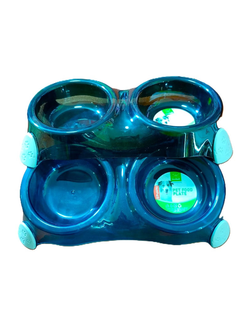 PLATO DOBLE NUNBELL ANTIDESLIZANTE CHICO XNBE994
