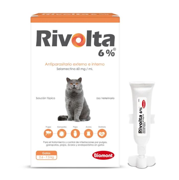 RIVOLTA 6% - GATOS DE 2.6 A 7.5 KG