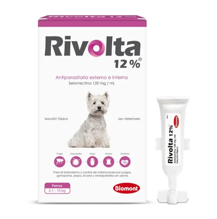 [PH-FAR0013] RIVOLTA 12% - 0.50 ML (PERROS DE 5 A 10 KG)