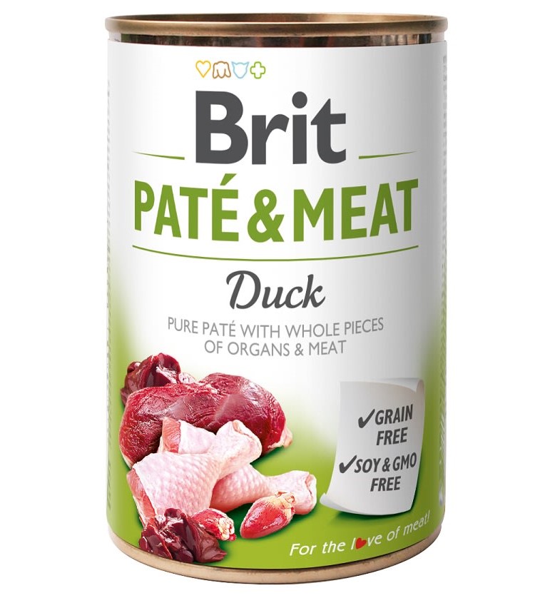 BRIT PATE & MEAT DUCK 400G 