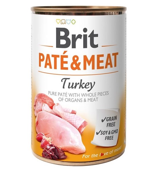 [PH-COM0094] BRIT PATE & MEAT TURKEY 400G 