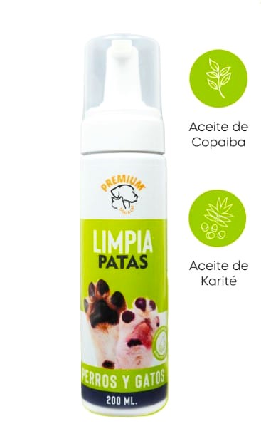 LIMPIA PATAS ESPUMA 200ML