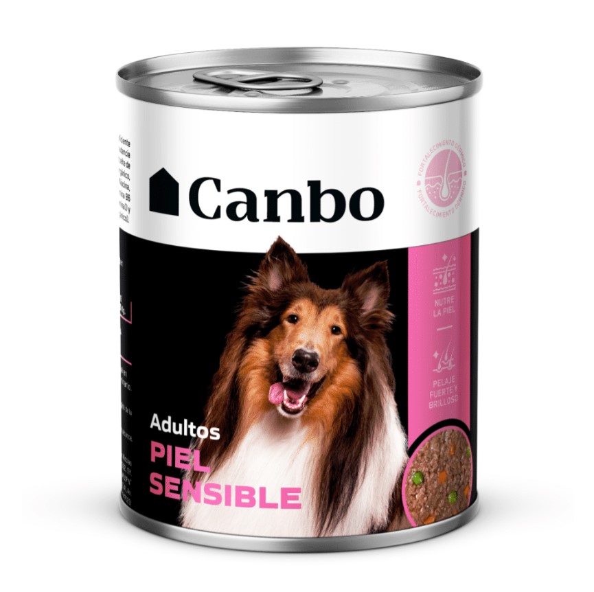 [PH-COM0124] CANBO DOG PATE PIEL SENSIBLE AD LTA 330GR
