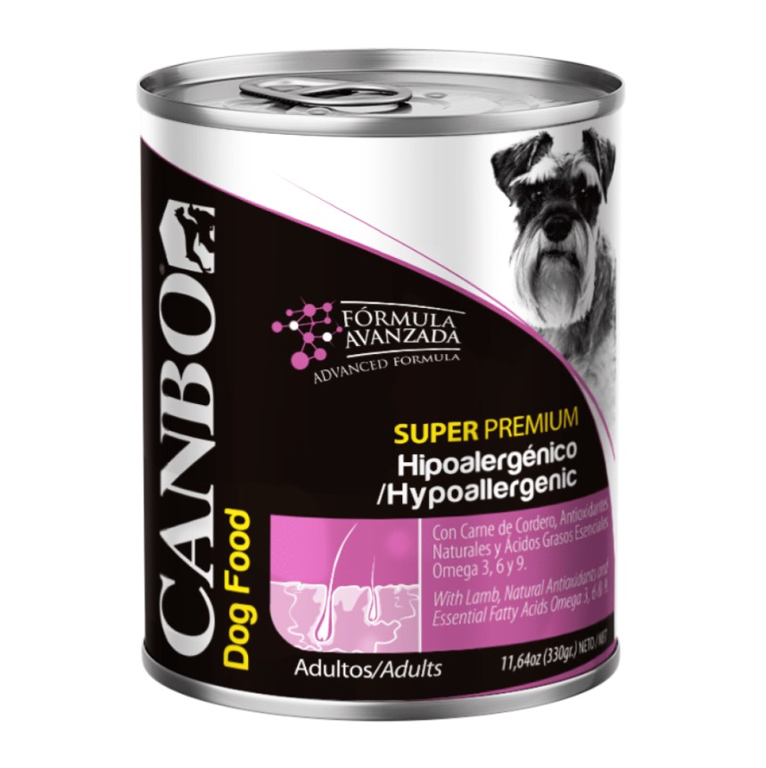 [PH-COM0126] CANBO DOG PATE HIPOALERGENICO AD LTA 330GR