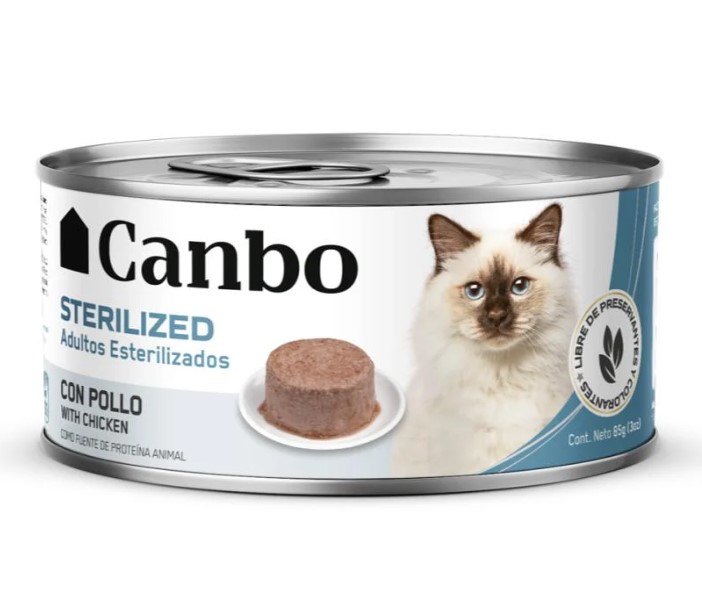 CANBO CAT PATE ESTERILIZADOS AD LTA 85GR