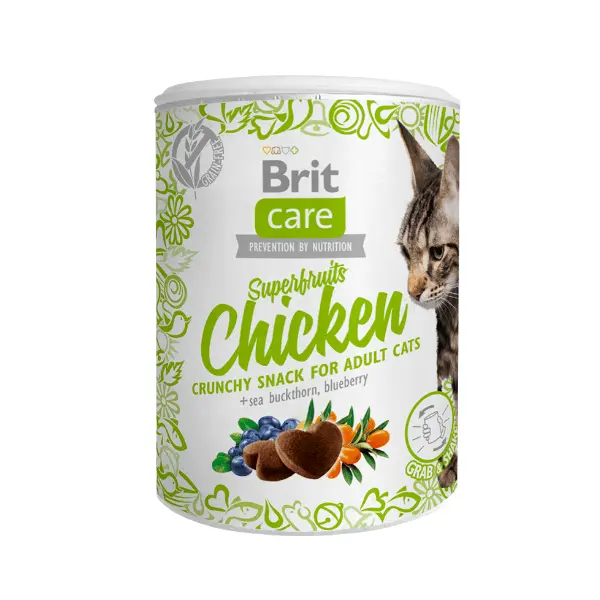 BRIT CARE SNACK SUPERFRUITS CHICKEN 100GR