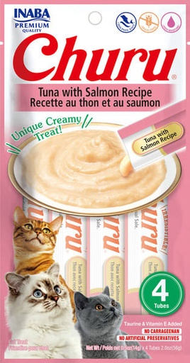 [PH-COM0018] CHURU CAT TUNA/SALMON 14GR/4 TUBES