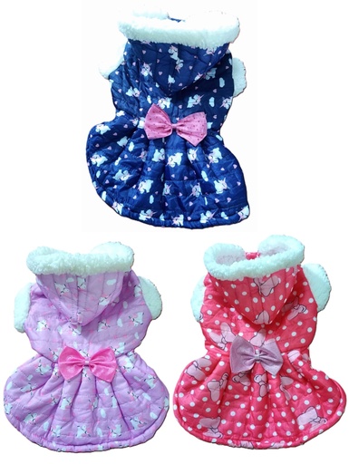 [PH-ROP0005] VESTIDO IMPERMEABLE CON CAPUCHA TALLA 2
