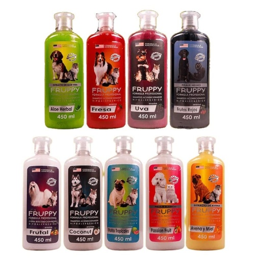 SHAMPOO FRUPPY FRUTAS TROPICALES 450ML