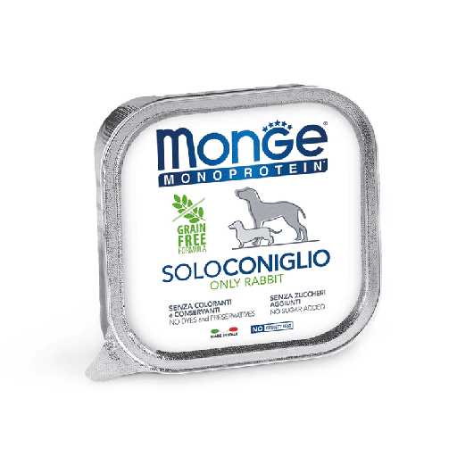 [PH-COM0039] MONGE CANINE MONOPROTEIN CONEJO 150 GR