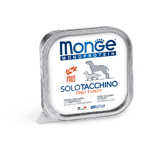 [PH-COM0040] MONGE CANINE MONOPROTEIN PAVO 150 GR
