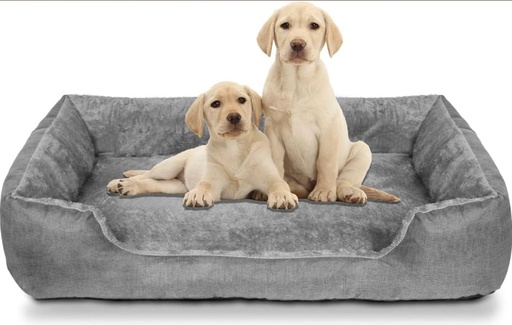 [PH-ACC0048] CAMA PUFF CON BORDE CUADRADA NAPA SUELTA TALLA L