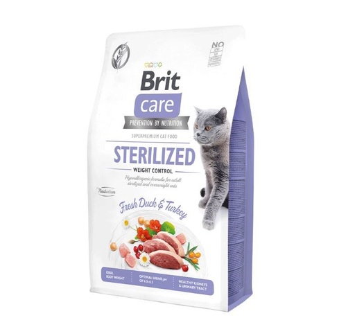 [PH-COM0070] BRIT CARE CAT STERILIZED WEIGHT CONTROL 2KG