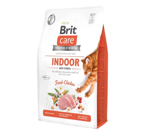 [PH-COM0071] BRIT CARE CAT GF INDOOR ANTI-STRESS 2KG