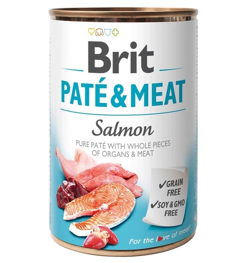 [PH-COM0075] BRIT PATE & MEAT SALMON 800 G