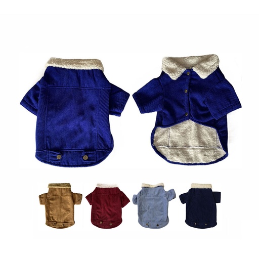 [PH-ROP0029] CASACA CORDUROY CON CARNERO TALLA 5