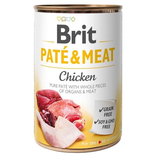 [PH-COM0096] BRIT PATE & MEAT CHICKEN 400G  