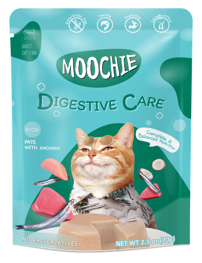 [PH-COM0103] MOOCHIE CAT DIGESTIVE CARE WITH ANCHOVY 70 GR