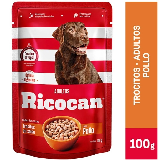 [PH-COM0130] RICOCAN TROC SB POLLO AD POUCH 100GR