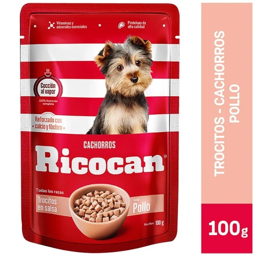 [PH-COM0151] RICOCAN TROC SB POLLO CACH POUCH 100GR