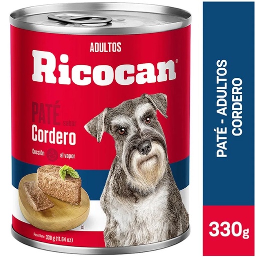 [PH-COM0154] RICOCAN PATE SB CORDERO AD LTA 330GR