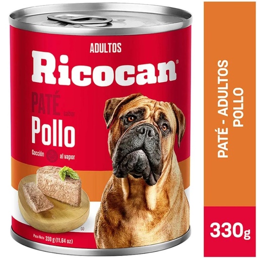 [PH-COM0155] RICOCAN PATE SB POLLO AD LTA 330GR