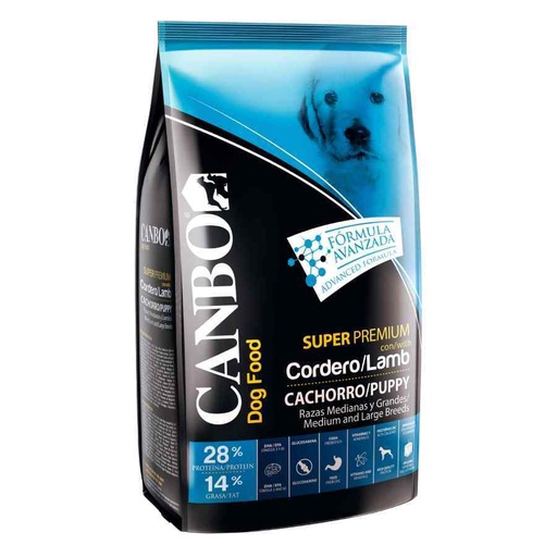 [PH-COM0163] CANBO DOG CON CORDERO RZ.MYG CACH 15KG