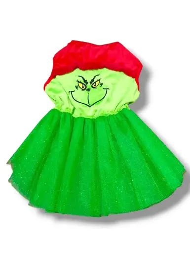 [PH-ROP0071] VESTIDO GRINCH TALLA 4