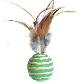 [PH-ACC0141] PELOTA PLUMIFERA GATO