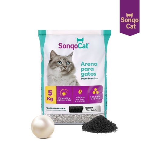 [PH-LIM0016] ARENA SONQOCAT PERLADO PREMIUM CARBÓN X 5KG