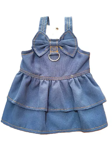 [PH-ROP0086] JUMPER JEANS CON MEDIA LUNA TALLA 1