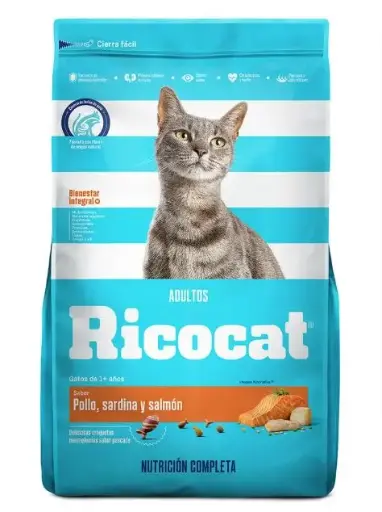 [PH-COM0192] RICOCAT SB POLLO SARDINA SALMON AD 1KG