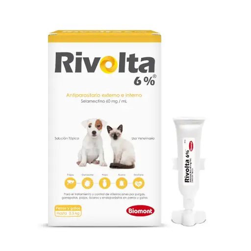 [PH-FAR0018] RIVOLTA 6% PERROS Y GATOS HASTA 2.5KG
