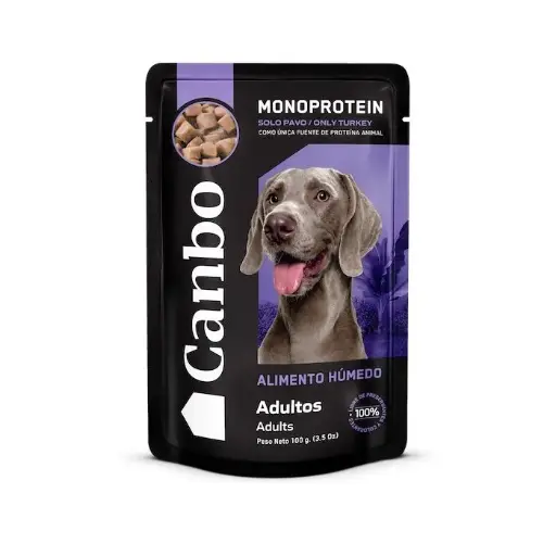 [PH-COM0208] CANBO POUCH ADULTO MONOPROTEINA SAVOR PAVO 100gr 